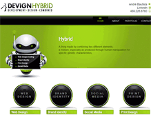 Tablet Screenshot of devignhybrid.com